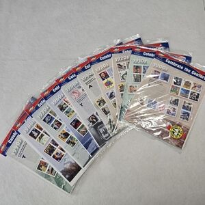 Celebrate the Century Stamp Collection. 10 Never Open Packs. 1900s-1990s